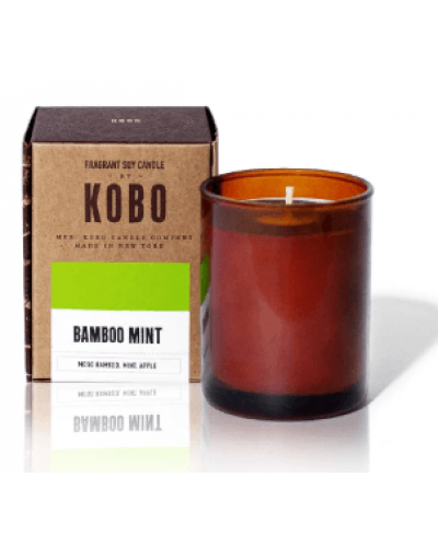 BAMBOO MINT Компактная свеча в стекле